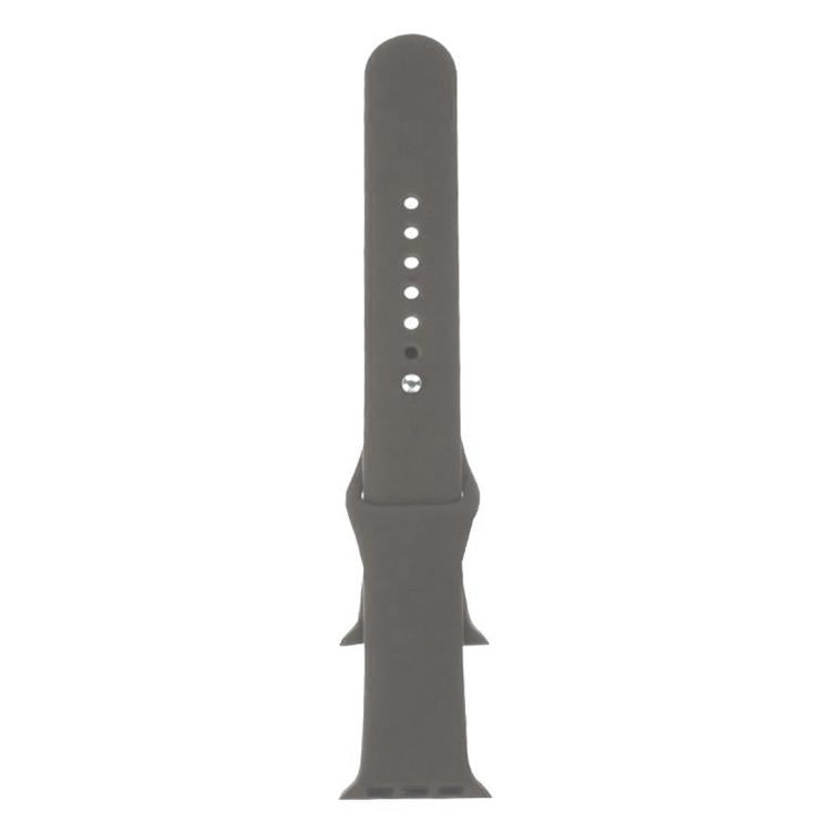 For Apple Watch 46mm / 49mm / 45mm / 44mm xDfind Solid Color Silicone Sports Watch Band(Grey) - Watch Bands by xDfind | Online Shopping UK | buy2fix