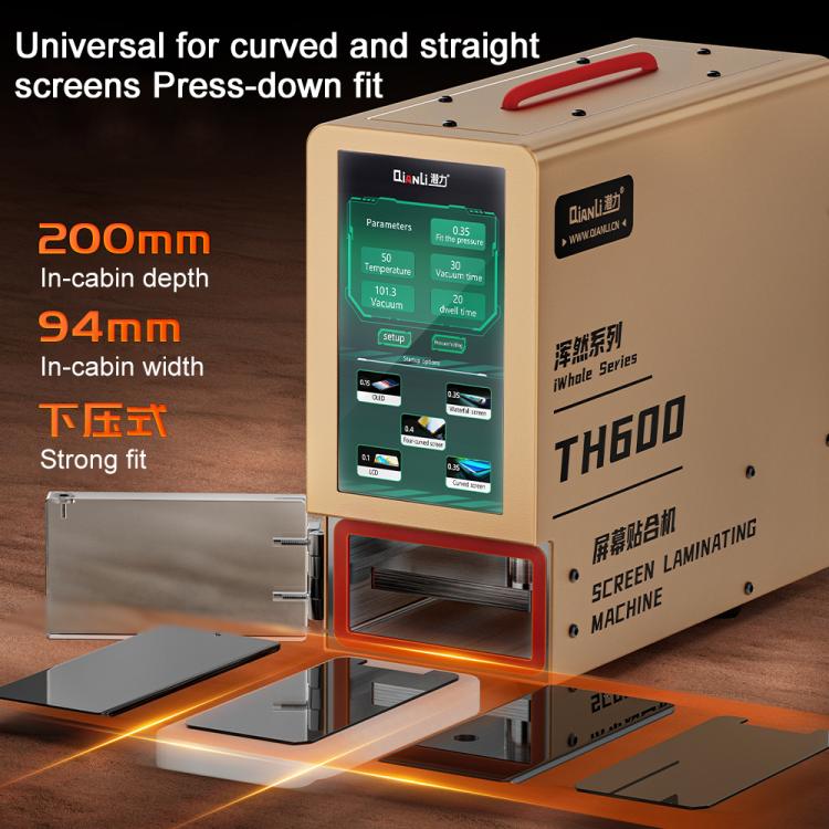 Qianli TH600 Phone LCD Curved / Straight Screen Universal Pressing Laminating Machine, Plug:US Plug - Others by QIANLI | Online Shopping UK | buy2fix