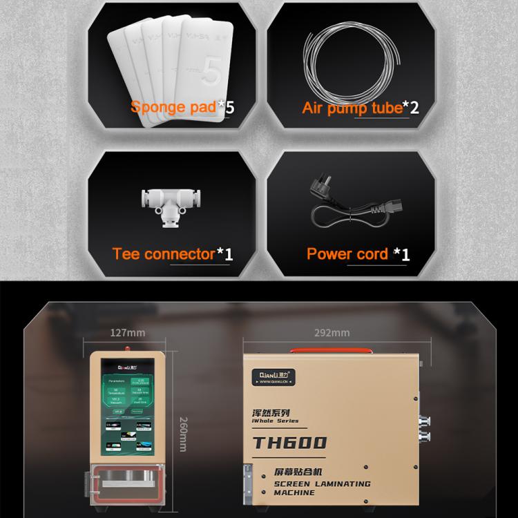 Qianli TH600 Phone LCD Curved / Straight Screen Universal Pressing Laminating Machine, Plug:EU Plug - Others by QIANLI | Online Shopping UK | buy2fix