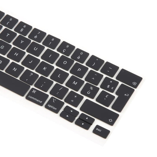 For MacBook A2251 A2289 A2238 A2338 10pcs UK Big Enter Version Keycaps, Language:French - Keyboard by buy2fix | Online Shopping UK | buy2fix