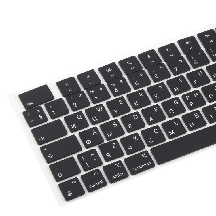 For MacBook A2681 A2941 A3113 A3114 UK Big Enter Version Keycaps, Language:Russian - Keyboard by buy2fix | Online Shopping UK | buy2fix