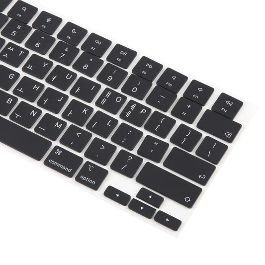 For MacBook A2442 A2485 A2779 A2780 A2991 A2992 A2918 10pcs US Small Enter Version Keycaps, Language:Korean - Keyboard by buy2fix | Online Shopping UK | buy2fix