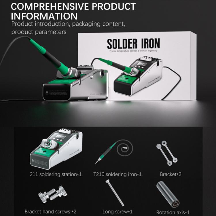 TBK-211 Portable Rechargeable Constant Temperature All-Purpose Soldering Station - Electric Soldering Iron by TBK | Online Shopping UK | buy2fix