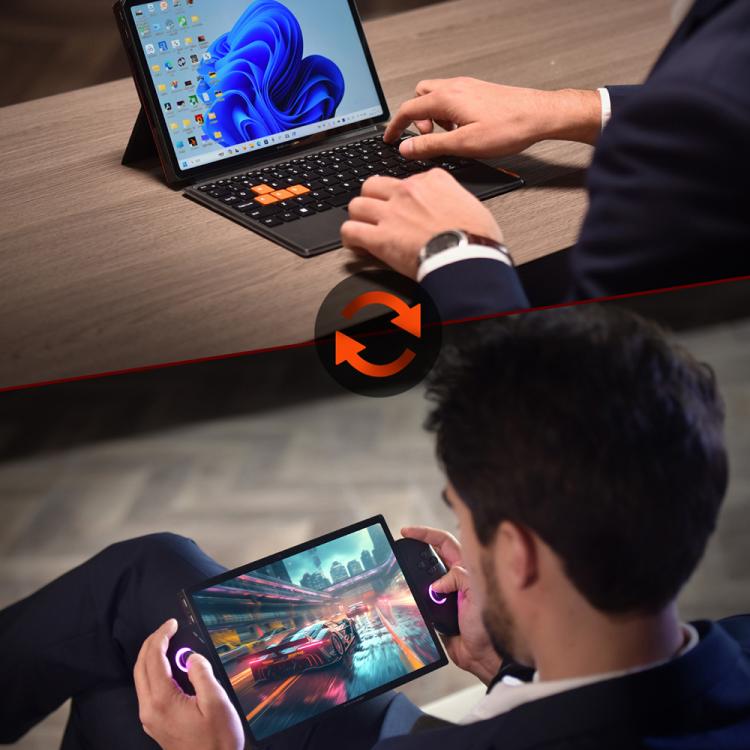 ONE-NETBOOK OneXPlayer X1 Pro 10.95 inch Handheld Game Console, 32GB+1TB, Windows 11 AMD Ryzen AI 9 HX 370(Black) - Pocket Console by ONE-NETBOOK | Online Shopping UK | buy2fix