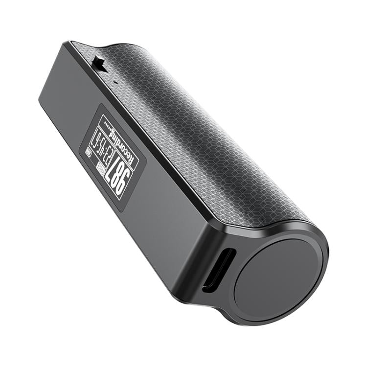 JNN Q70P OLED Display Magnetic Noise Reduction Voice Recording Pen Support APP Control, Memory:128GB(Black) - Recording Pen by JNN | Online Shopping UK | buy2fix