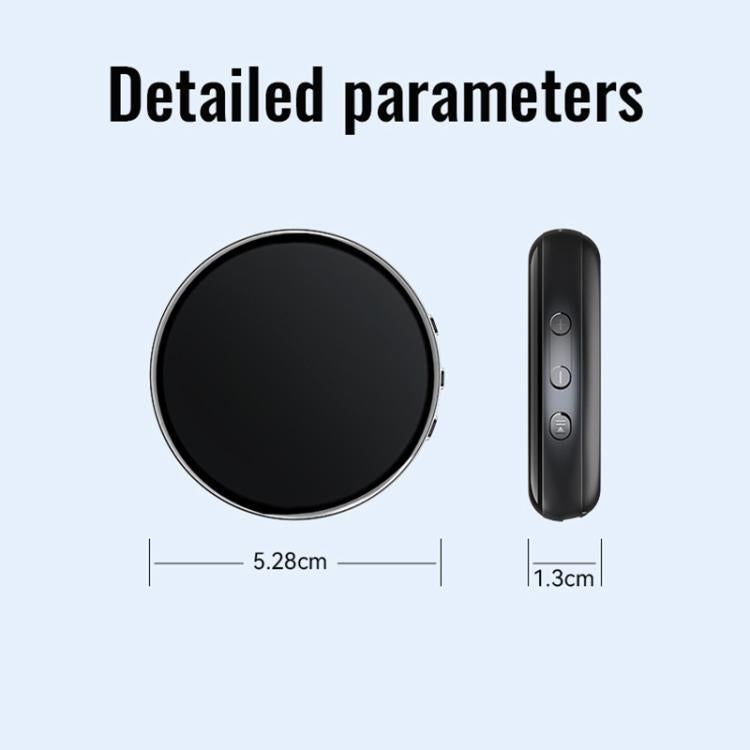 JNN M29A Portable Smart AI Magnetic Recorder Support APP Control, Memory:64GB(Black) - Recording Pen by JNN | Online Shopping UK | buy2fix
