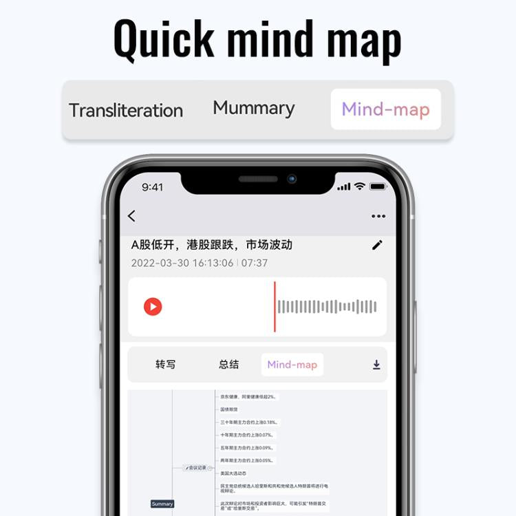 JNN M29A Portable Smart AI Magnetic Recorder Support APP Control, Memory:128GB(Black) - Recording Pen by JNN | Online Shopping UK | buy2fix
