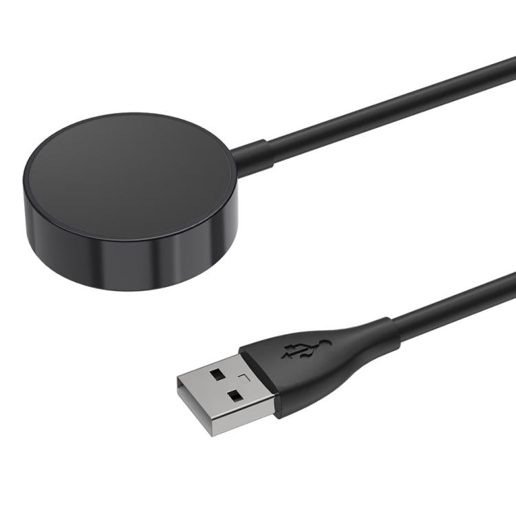 For Samsung Galaxy Watch Ultra / 7 / 6 / 5 Pro / 4 / 3 xDfind Aluminum Alloy Magnetic Charging Cable, Port:USB-A(Black) - Charger by xDfind | Online Shopping UK | buy2fix