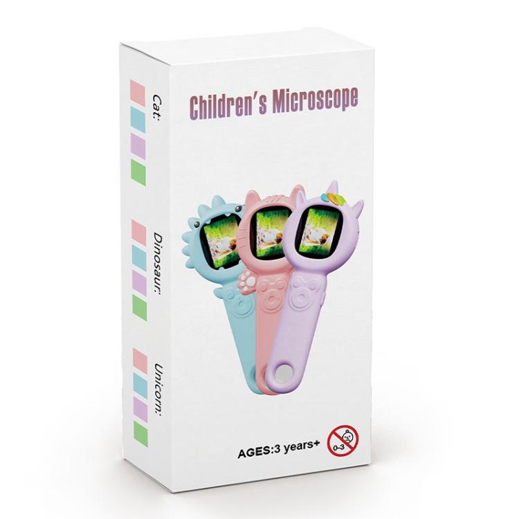 Z800 500X 2.0 inch IPS Screen Portable Handheld Dual Lens Electron Microscope(Green) - Hand Held Style by buy2fix | Online Shopping UK | buy2fix