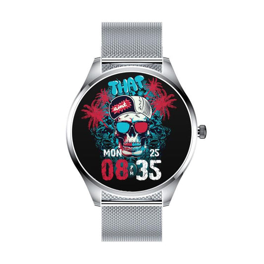 H77 1.43 inch AMOLED Screen Health & Fitness Smart Watch IP67 Waterproof Support BT Call(Silver) - Smart Watches by buy2fix | Online Shopping UK | buy2fix