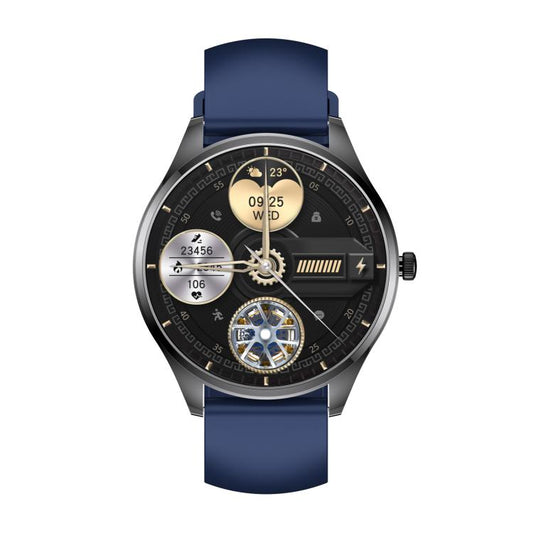 H77 1.43 inch AMOLED Screen Health & Fitness Smart Watch IP67 Waterproof Support BT Call(Blue) - Smart Watches by buy2fix | Online Shopping UK | buy2fix