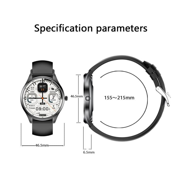 H77 1.43 inch AMOLED Screen Health & Fitness Smart Watch IP67 Waterproof Support BT Call(Pink) - Smart Watches by buy2fix | Online Shopping UK | buy2fix