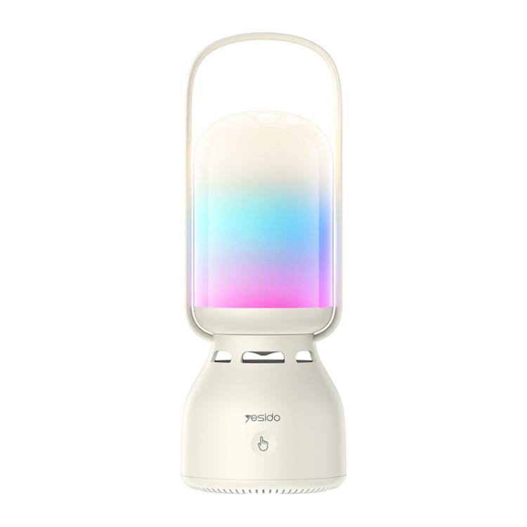 Yesido YSW26 Outdoor LED Light Wireless Bluetooth Speaker(Beige) - Desktop Speaker by Yesido | Online Shopping UK | buy2fix