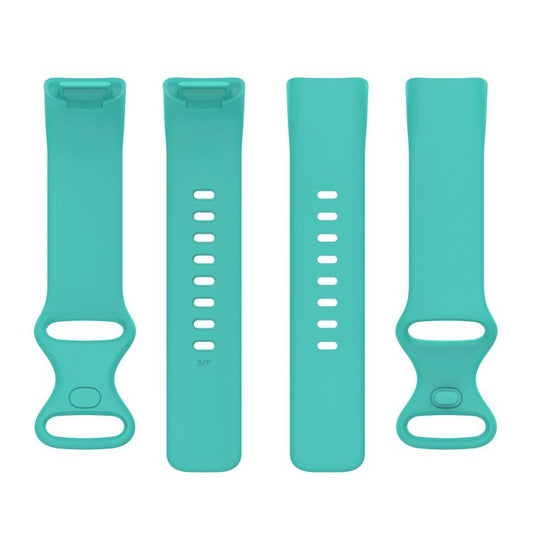 For Fitbit Charge 6 / 5 xDfind Silicone Watch Band, Size:S(Mint Green) - Watch Bands by xDfind | Online Shopping UK | buy2fix