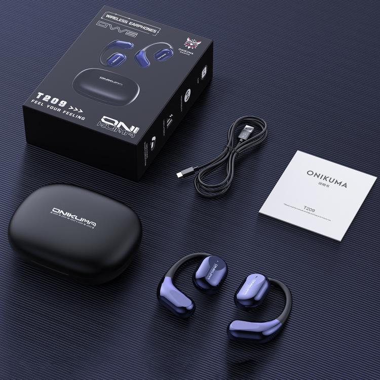 ONIKUMA T209 OWS Wireless Bluetooth Earphone(Black) - Bluetooth Earphone by ONIKUMA | Online Shopping UK | buy2fix