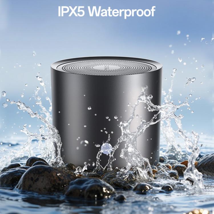 Yesido YSW30 3W IPX5 Waterproof Portable Zinc Alloy Bluetooth Speaker(Black) - Desktop Speaker by Yesido | Online Shopping UK | buy2fix
