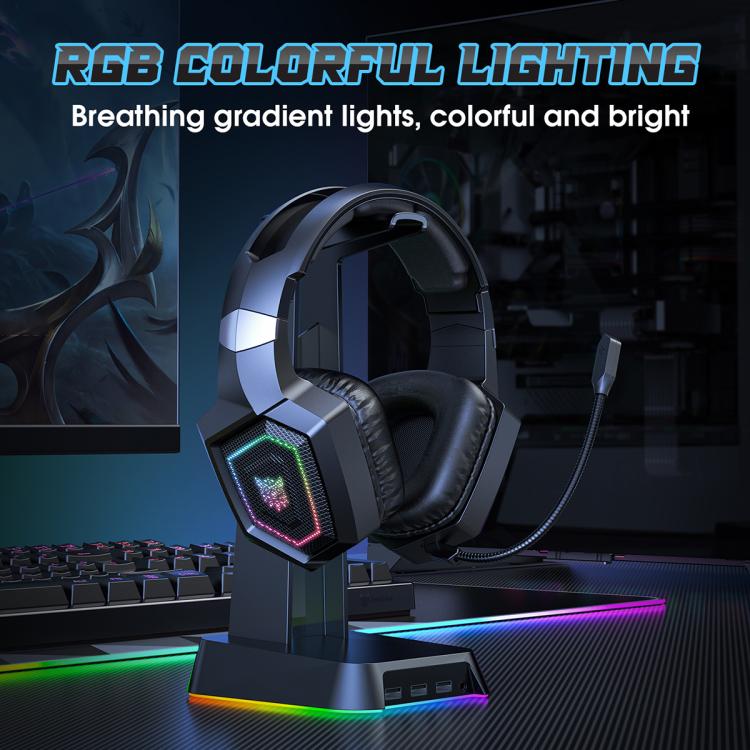 ONIKUMA GT806 Tri-mode Bluetooth 2.4G Wired E-sports Game Headset(Black) - Multimedia Headset by ONIKUMA | Online Shopping UK | buy2fix