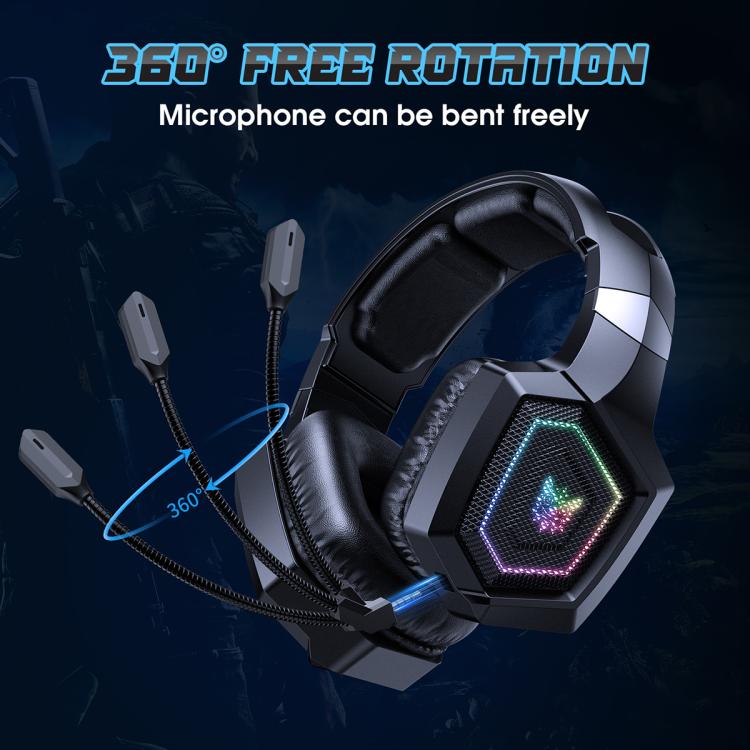 ONIKUMA GT806 Tri-mode Bluetooth 2.4G Wired E-sports Game Headset(Black) - Multimedia Headset by ONIKUMA | Online Shopping UK | buy2fix