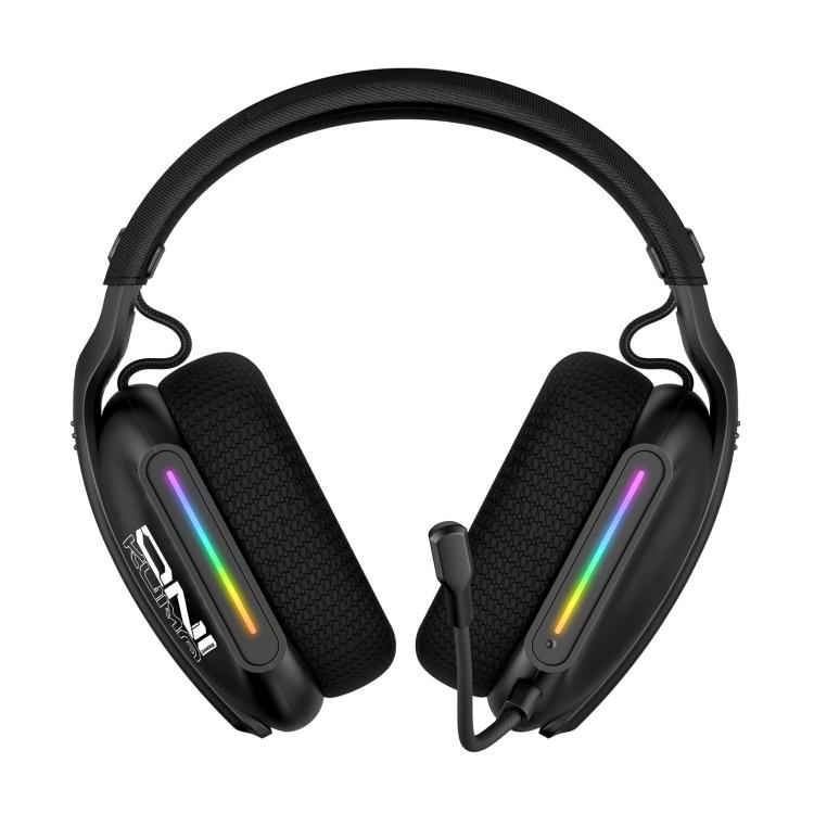 ONIKUMA GT808 Tri-mode Bluetooth 2.4G Wired E-sports Game Headset(Black) - Multimedia Headset by ONIKUMA | Online Shopping UK | buy2fix