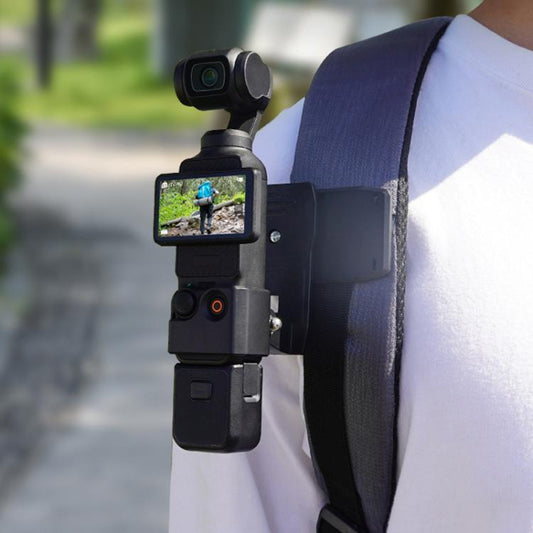 For DJI OSMO Pocket 3 BRDRC Protection Frame Adapter Base, Type:Frame + Backpack Clip - Holder by BRDRC | Online Shopping UK | buy2fix