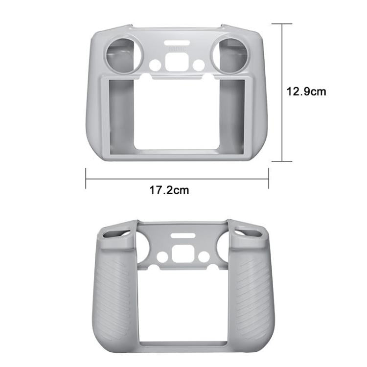 For DJI RC 2 BRDRC Remote Control Shockproof Anti-scratch Silicone Case(Grey) - Others by BRDRC | Online Shopping UK | buy2fix