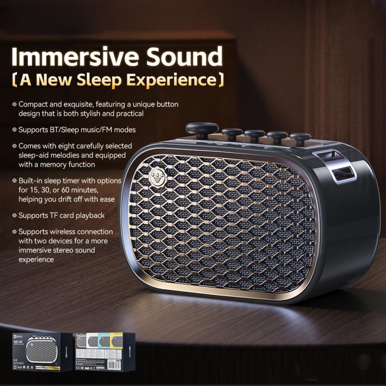 WK WD-05 Bluetooth Sleep Aid Speaker(Blue) - Desktop Speaker by WK | Online Shopping UK | buy2fix