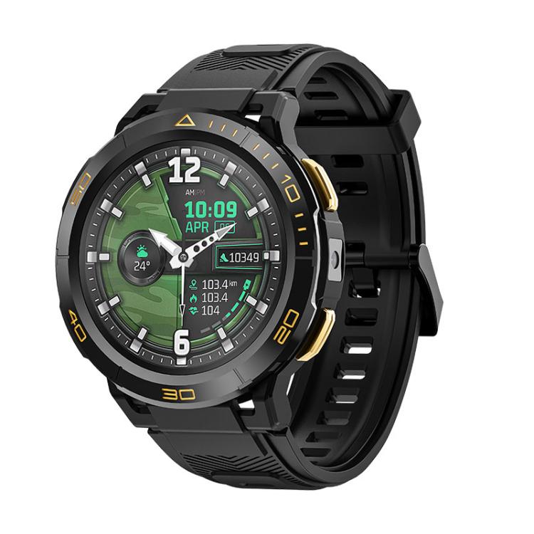 UNIWA DM300 4G Android Watch Phone, 2GB+16GB, 1.43 inc Unisoc SL8541E Quad Core, Support Heart Rate / Blood Oxygen(Black) - Smart Watches by UNIWA | Online Shopping UK | buy2fix