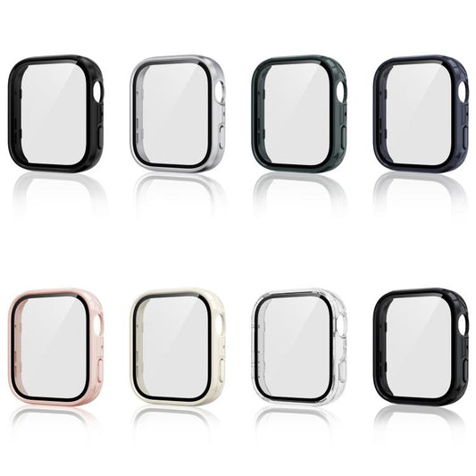 For Huawei Watch Fit 4 Tempered Film Integrated PC Watch Protective Case(Silver) - Watch Cases by buy2fix | Online Shopping UK | buy2fix