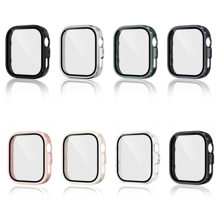 For Huawei Watch Fit 4 Pro Tempered Film Integrated PC Watch Protective Case(Silver) - Watch Cases by buy2fix | Online Shopping UK | buy2fix