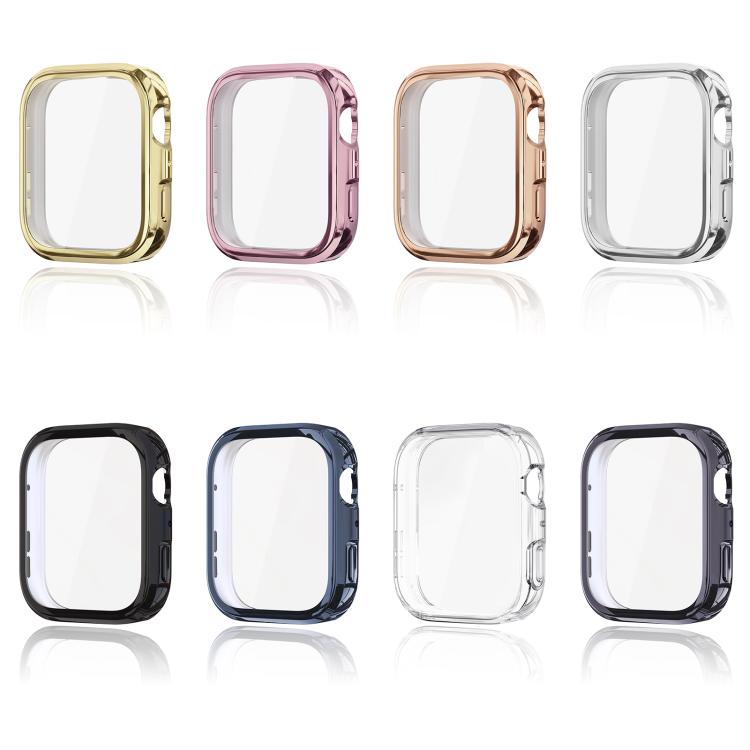 For Huawei Watch Fit 4 Electroplated TPU Full Coverage Watch Protective Case(Midnight Blue) - Watch Cases by buy2fix | Online Shopping UK | buy2fix