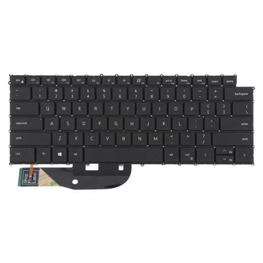 US Version Backlit Laptop Keyboard for Dell XPS 15 9510 9520 9700 9500 Precision 5560 5760 5750 5550 XPS 17 9700 9720 P91F P92F(Black) - Replacement Keyboards by buy2fix | Online Shopping UK | buy2fix