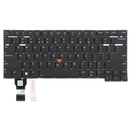 US Version Backlit Laptop Keyboard with Pointing for Lenovo ThinkPad T14s Gen 2 P1 GEN4 X1 Extreme Gen4(Black) - Replacement Keyboards by buy2fix | Online Shopping UK | buy2fix