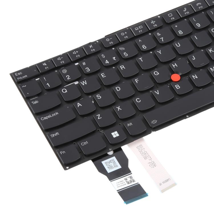 US Version Backlit Laptop Keyboard with Pointing for Lenovo ThinkPad T14s Gen 2 P1 GEN4 X1 Extreme Gen4(Black) - Replacement Keyboards by buy2fix | Online Shopping UK | buy2fix