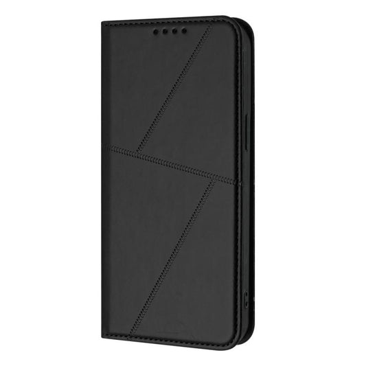 For iPhone 17 Pro Max Strong Magnetic Frosted Flip Leather Phone Case(Black) - iPhone 17 Pro Max Cases by buy2fix | Online Shopping UK | buy2fix