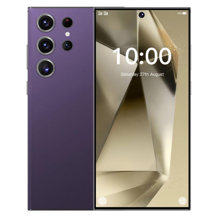 S24 Ultra / S7, 4GB+128GB, 6.75 inch Android 10 MTK6750 Octa Core, Network: 4G, Dual SIM, Plug:US Plug(Purple) - by buy2fix | Online Shopping UK | buy2fix