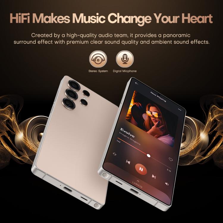 S25 Ultra / B9, 2GB+16GB, 6.75 inch Android 8.1 MTK6739 Quad Core, Network: 4G, Dual SIM, Plug:UK Plug(Titanium Pink Gold) - by buy2fix | Online Shopping UK | buy2fix