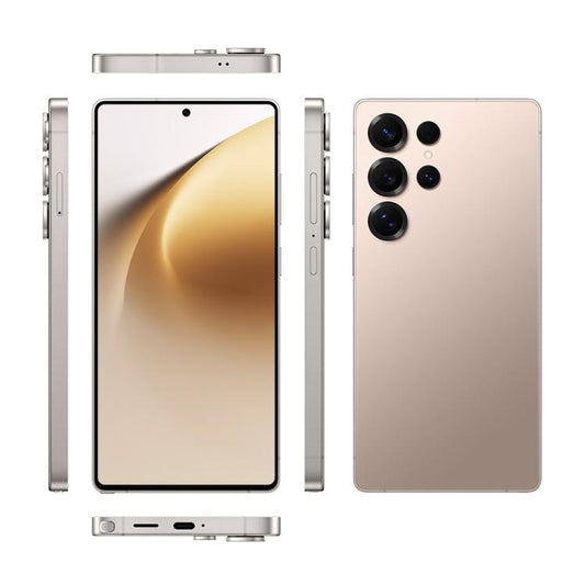 S25 Ultra / Q25, 4GB+64GB, 6.75 inch Android 12 MTK6762 Octa Core, Network: 4G, Dual SIM, with Stylus Pen, Plug:EU Plug(Titanium Pink Gold) - by buy2fix | Online Shopping UK | buy2fix