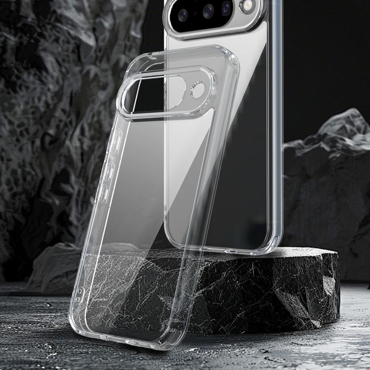 For Google Pixel 10 PC Hybrid TPU Airbag Shockproof Phone Case(Transparent) - Google Cases by buy2fix | Online Shopping UK | buy2fix