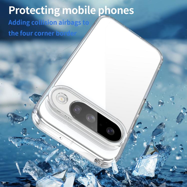 For Google Pixel 10 PC Hybrid TPU Airbag Shockproof Phone Case(Transparent) - Google Cases by buy2fix | Online Shopping UK | buy2fix