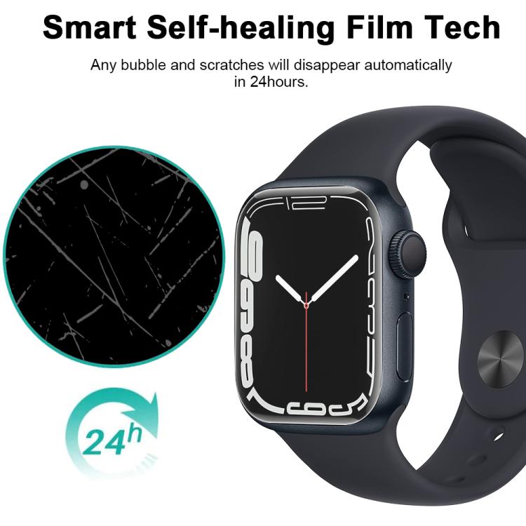 For Apple Watch Series 9 / 8 / 7 41mm 5pcs xDfind Soft Hydrogel Film Full Cover Front Protector - Screen Protector by xDfind | Online Shopping UK | buy2fix