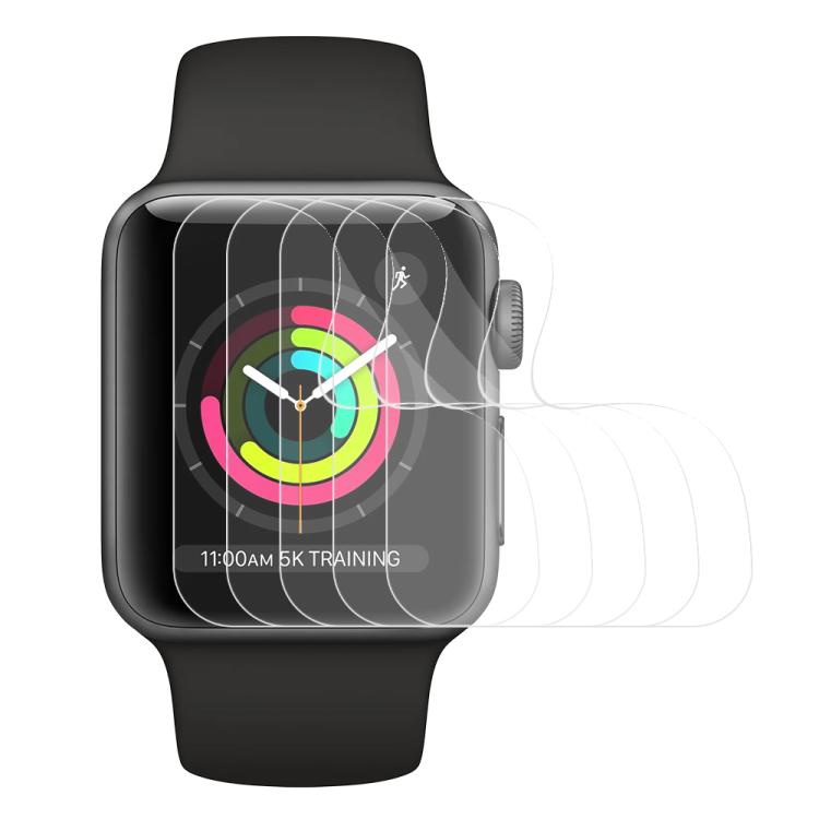 For Apple Watch Series 3&2&1 38mm 5pcs xDfind Soft Hydrogel Film Full Cover Front Protector - Screen Protector by xDfind | Online Shopping UK | buy2fix