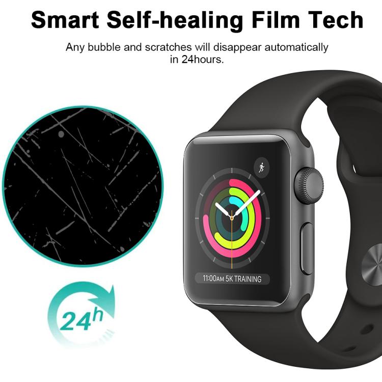 For Apple Watch Series 3&2&1 42mm 5pcs xDfind Soft Hydrogel Film Full Cover Front Protector - Screen Protector by xDfind | Online Shopping UK | buy2fix