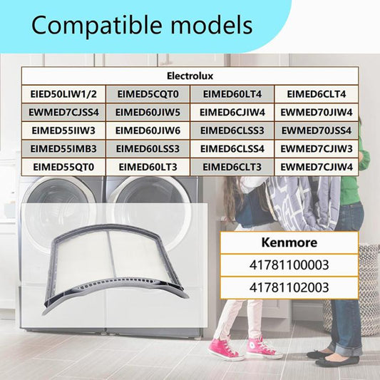 Dryer Lint Filters, Model:137623900 - Dryer Parts by buy2fix | Online Shopping UK | buy2fix