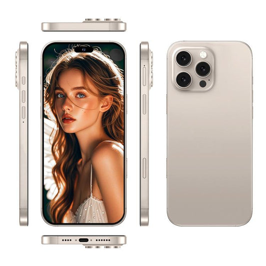 I16 Pro Max / PDQ6, 4GB+64GB, 6.58 inch Android 10 MTK6739 Quad Core, Network: 4G, Dual SIM, Plug:US Plug(Gold) - by buy2fix | Online Shopping UK | buy2fix