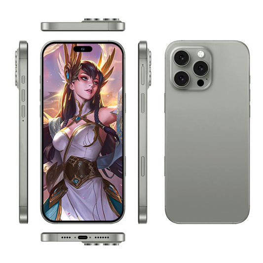 I16 Pro Max / PDQ6, 4GB+64GB, 6.58 inch Android 10 MTK6739 Quad Core, Network: 4G, Dual SIM, Plug:UK Plug(Grey) - by buy2fix | Online Shopping UK | buy2fix