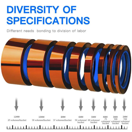 Mechanic 400 Degrees Celsius High-temperature Resistant PCB Battery Repair Tape, Size:30mm x 35m - Repair Glue Series by MECHANIC | Online Shopping UK | buy2fix