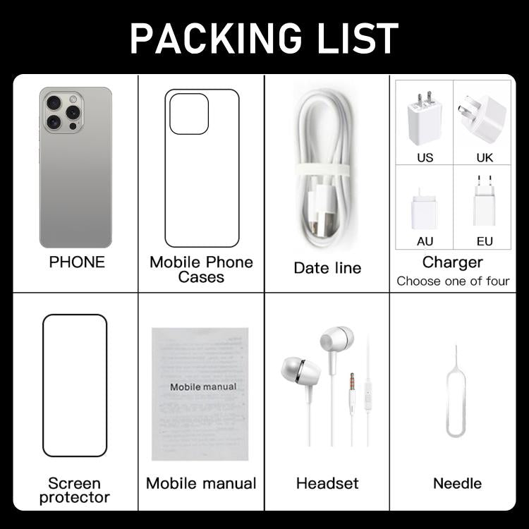 I16 Pro Max / ZPT93, 2GB+16GB, 6.26 inch Android 8.1 MTK6737 Quad Core, Network: 4G, Dual SIM, Plug:EU Plug(Gold) - by buy2fix | Online Shopping UK | buy2fix