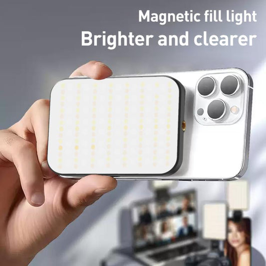 W80 Multifunctional Portable Magnetic Fill Light, Style:Three-Colors Light - Selfie Light by buy2fix | Online Shopping UK | buy2fix