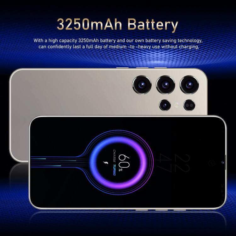 S24 Ultra / ZKU213, 2GB+16GB, 6.56 inch Android 8.1 MTK6580A Quad Core, Network: 3G, Dual SIM, Plug:UK Plug(Yellow) - by buy2fix | Online Shopping UK | buy2fix