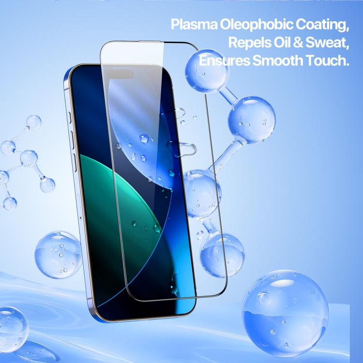 For iPhone 17 Pro Max DUX DUCIS Roga Series 2.5D HD Fully Transparent Tempered Screen Protector with Dust Removal Quick-Attach Box - iPhone 17 Pro Max Tempered Glass by DUX DUCIS | Online Shopping UK | buy2fix